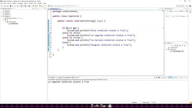 Curso de Java SE | Capitulo 4 | Condicionales If, Else If смотреть онлайн