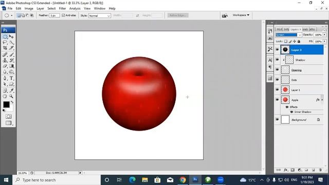 How to make Realistic Apple in Photoshop | Online Recorded Class смотреть онлайн