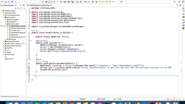 (in Hindi) getAttribute() method in Selenium смотреть онлайн