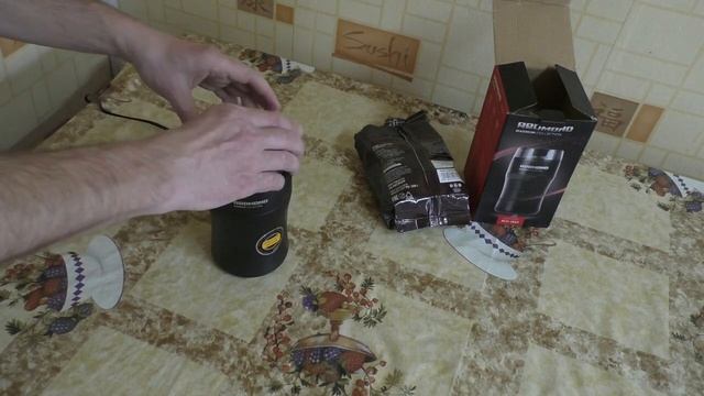 Тест кофемолки REDMOND RCG-1614