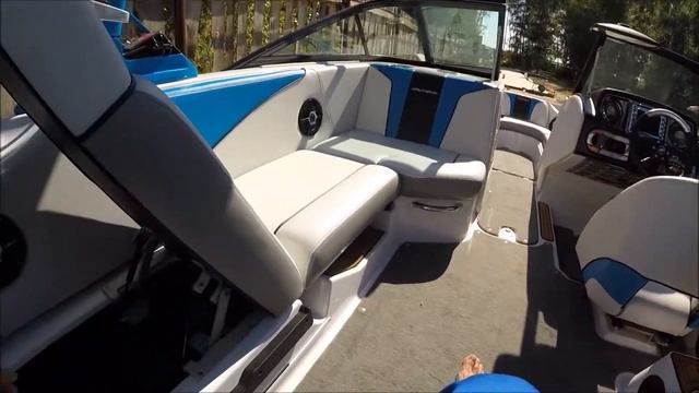 Nautique Super Air - замена акустики на катере, установка светомузыки. смотреть онлайн