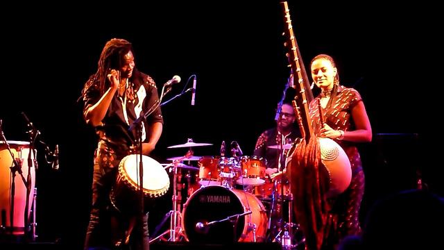 Sona Jobarteh & Band - Spielboden Dornbirn - 24.03.2017 - Djembe Solo - LIVE !!!