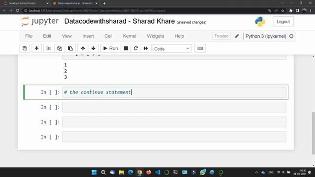 While Loop in Python || Python While Loop || Python Tutorial for Beginners смотреть онлайн