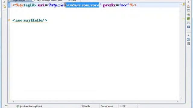 32 Java customtags смотреть онлайн
