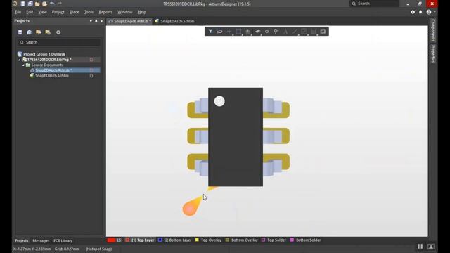 How to Import 3D STEP model into footprint in Altium Designer смотреть онлайн