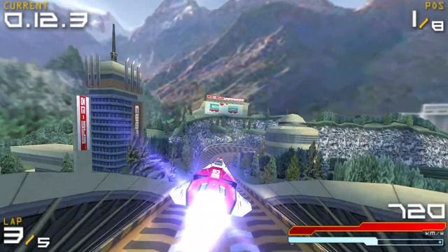 Wipeout Pure #4 - Blue Ridge смотреть онлайн