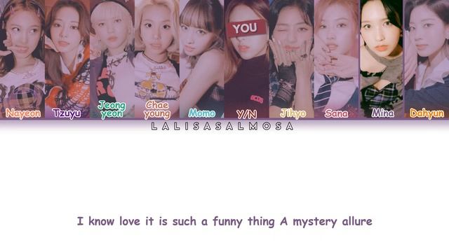 TWICE (트와이스) & YOU | THE FEELS | You as a member [Karaoke] [Color Coded Lyrics/Eng] смотреть онлайн