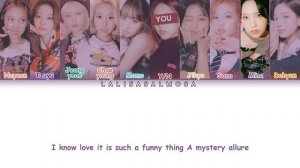 TWICE (트와이스) & YOU | THE FEELS | You as a member [Karaoke] [Color Coded Lyrics/Eng]
