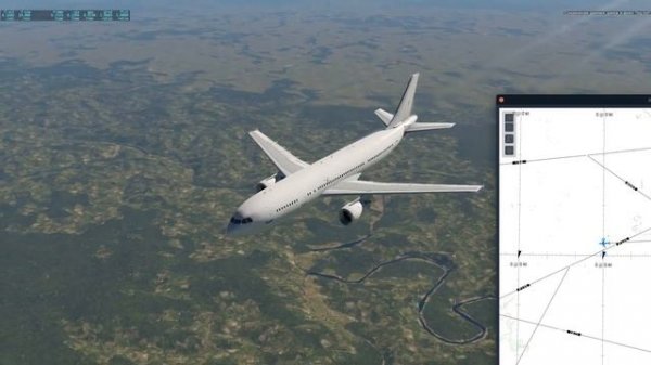 Перелёт Курган - Казань на airbus a300-600 в X-plane 11