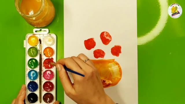 ЦВЕТЫ В ГОРШОЧКЕ | Как нарисовать акварелью | Уроки рисования для детей 5 лет смотреть онлайн