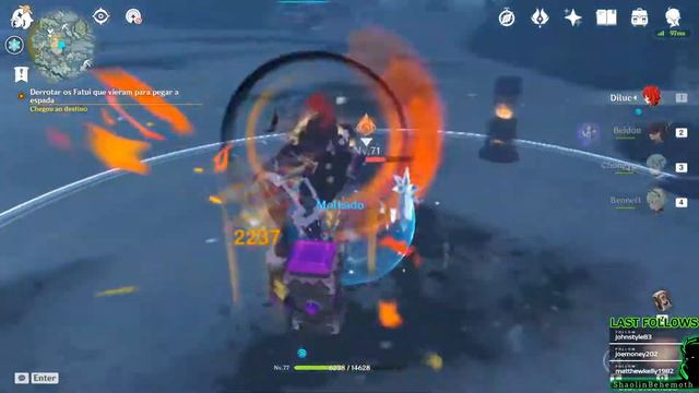 "Novo" Chefe Cryo - Concluindo Ato IV - Visitante Inesperado - [Genshin Impact] - 31/12/2020 смотреть онлайн
