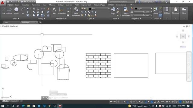 AutoCAD Draw Toolbar || AutoCAD Hatch Command || Bangla Tutorial || смотреть онлайн