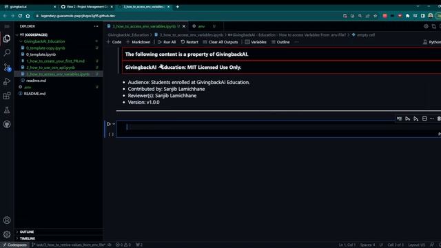 How To - Retrieve Values From .env File? @givingbackai #education смотреть онлайн