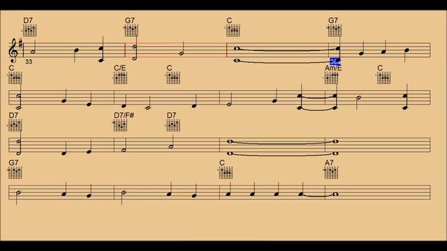 I'm Looking Over a Four Leaf lover-Guitar/Chords/Backing Track/lead sheet смотреть онлайн