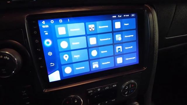 Hummer H2 2008 - установка Android Teyes CC3 + камера заднего вида AHD смотреть онлайн