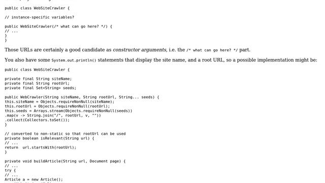 Code Review: Java web scraping robots (2 Solutions!!) смотреть онлайн