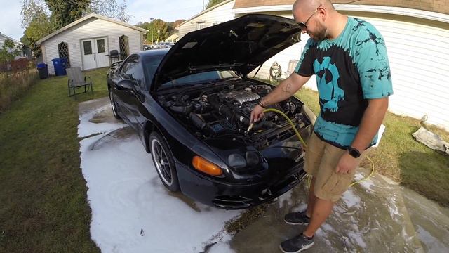 Mitsubishi 3000 gt Build Series part 1 (paint correction) смотреть онлайн