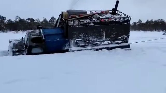 Гтт вытаскивает газ 71 проминка зимника смотреть онлайн