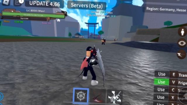 Snow Showcase King Legacy | Roblox