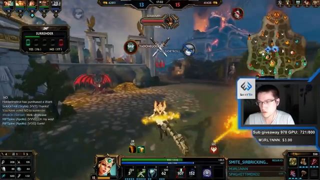 Serqet Jungle: MY ULT CANCELS NE ZHA ULT! - Smite - Weak3n смотреть онлайн