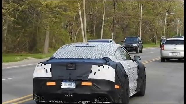 Ford Mustang GT500 MY 2019 - Video spia (maggio 2017) смотреть онлайн