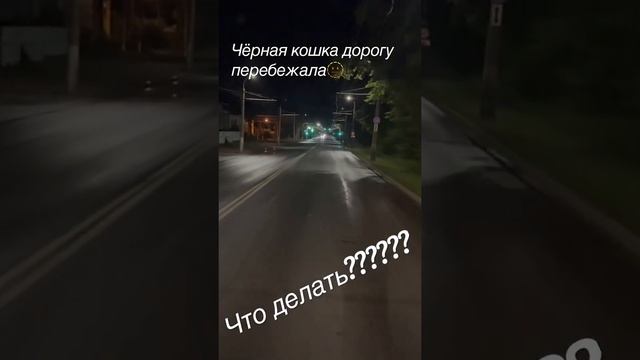 Чёрная кошка дорогу перебежала(( что делать???? смотреть онлайн