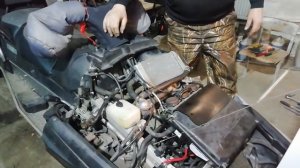 ПРИЧИНА ТРОЕНИЯ СНЕГОХОДА ЯМАХА ПРОФЕССИОНАЛ Устранена (Viking Professional)