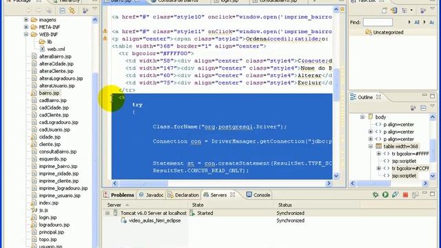 aula 139 java ee - Cria Form e Efetua conexao com o PostgreS смотреть онлайн