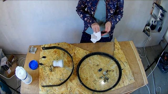 Лофт светильник из прожектора. DIY loft spotlight. смотреть онлайн