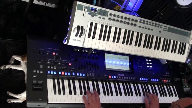 Tones and I Dance Monkey Cover by Albert on Yamaha Genos смотреть онлайн