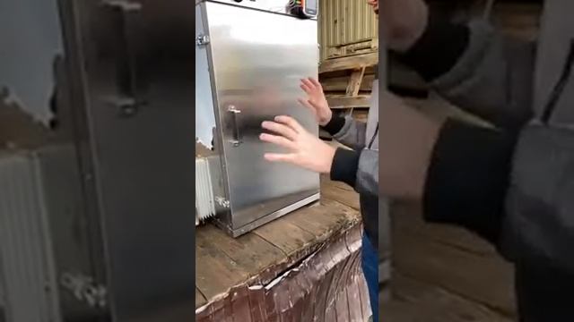 Обзор коптильной камеры Hobbi Smoke для горячего и холодного копчения смотреть онлайн