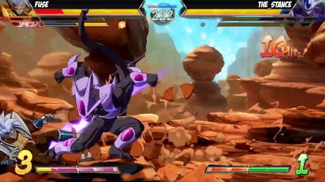 Fuse(Android 21/Super Baby 2/Base Goku) Fights The_Stance(Hit/Cooler/Super Baby 2)[DBFZ PS4] смотреть онлайн