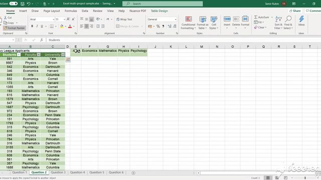 Excel Certification-Style Test -- Video Solution 2 смотреть онлайн