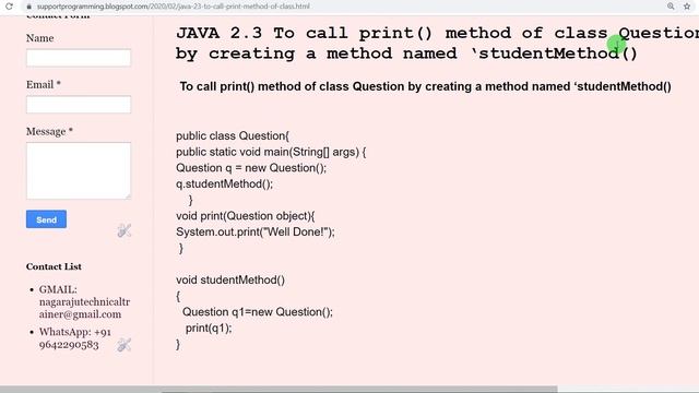 JAVA Programming -Programs set-2 смотреть онлайн