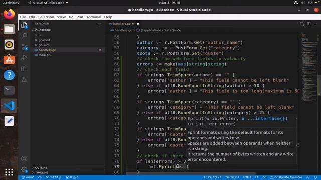 Introduction to form validation in Go смотреть онлайн