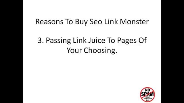 Need Reasons To Buy SEO Link Monster? смотреть онлайн