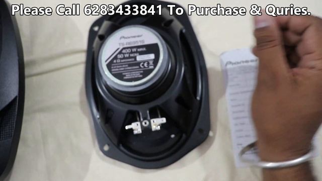 Pioneer TS-R6951S 3 Way Coaxial Speaker (Black) Unboxing And Review Video смотреть онлайн