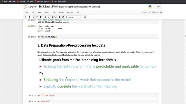 03_ Removing punctuation&Converting text to lowercase -1-تهيئة البيانات النصية смотреть онлайн