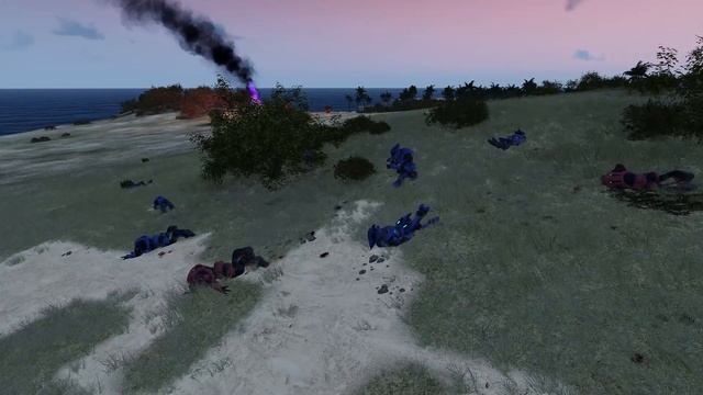 "UNSC DEFENDS EARTH FROM COVENANT" - Arma 3 OPTRE MOD смотреть онлайн