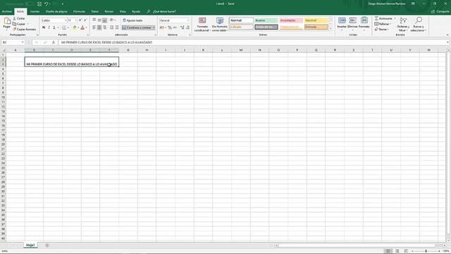 Curso de Excel 2019 de Básico a Avanzado PARTE 1 (INICIAR EN EXCEL) смотреть онлайн
