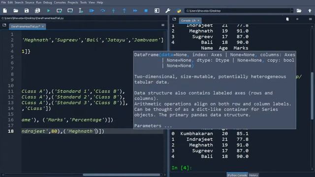 63. Pandas DataFrame Head(), Tail(), at() & iat() Functions in Python || Multi-index DataFrames смотреть онлайн