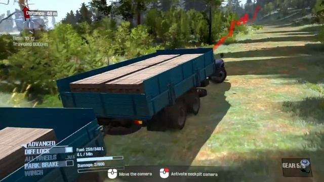 Spintires Mudrunner - ZIL-133GYa Truck Driving OffRoad Live Stream смотреть онлайн