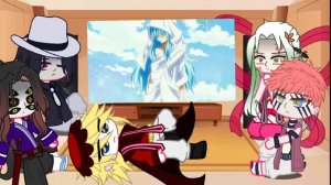 ?Uppermoon + Muzan react to Rimuru Tempest? || Gacha Club Reaction ☁∆Originial by:MichelCarn