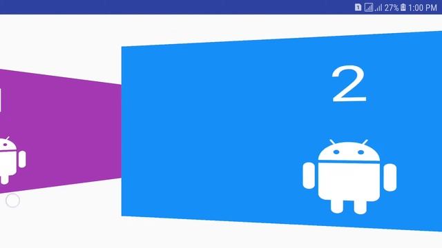 Cube In Depth View Pager Transformation Animation in Android | AndroidTechWeb смотреть онлайн