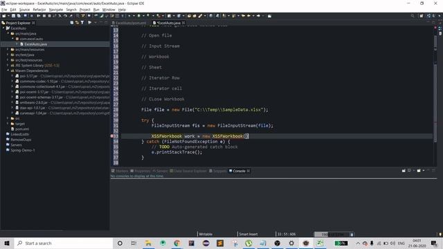 1/2 | Simple Excel Automation Using Java | Excel Automation | Eclipse | Core Java | Microsoft Excel смотреть онлайн