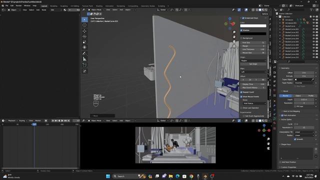 Creating a moody Concept Art scene | Blender + Photoshop смотреть онлайн