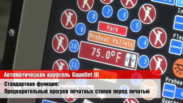 M&R Gauntlet III 55 Автоматическая карусель трафаретной печати на футболках трикотажном крое и одеж смотреть онлайн