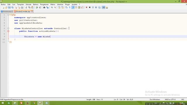 Tutorial MVC YII2 смотреть онлайн