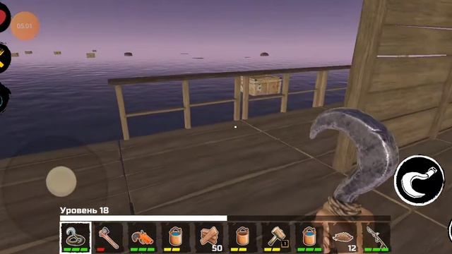 Survival on Raft-обзор базы. #raft #выживание #survival_on_raft #raft_mobile смотреть онлайн