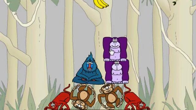 Primate Pile Up Walkthrough Levels 1-5 смотреть онлайн